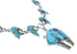 Native American Mesa Design Silver Bear Link Necklace Set PS64231